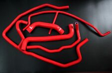 Silicone Radiator Heater Hose Kit For Corvette C6 6.0 05-07 7.0 Z06 06-08 Us Red