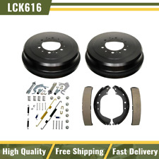 Rear Brake Drums Shoes Hardware Spring Kit Fits 2000-2002 Toyota Tundra 4wd