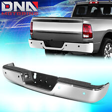 For 2009-2019 Dodge Ram 1500 2500 3500 Rear Steel Step Bumper W Sensor Holes
