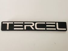 Oem 1987-1990 Toyota Tercel Rear Trunk Emblem Badge Pins Intact
