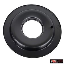 14 Round Black Air Cleaner Flat Base 5-18 Neck Opening 4 Barrel Chevy Ford
