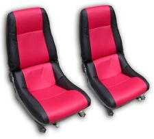 For 1979-1983 Chevy Corvette C3 Iggee S.leather Custom Fit 2 Front Seat Covers