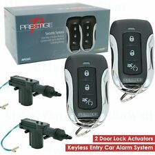 Aps25z 800ft Keyless Entry Car Alarm System 2 Universal Door Lock Actuator
