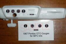 1967 Pontiac Gto Gauge Faces For 125 Scale Mpc Kits Please Read Description