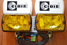 Vintage Nos Cibie 35 Yellow Driving Lights With Stone Covers Youngtimers Classic