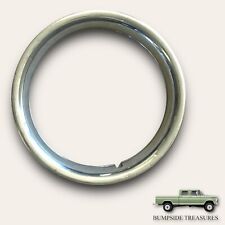 Vintage Classic Used 15 Stainless Beauty Trim Ring For Steel Wheel Oem