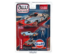 Auto World X American Diorama Ford Gt40 1965 Gulf Dusty With Figure Cp8053 164.