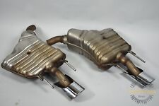 07-09 Mercedes W221 S550 S600 Amg Sport Exhaust Muffler Right And Left Set Oem