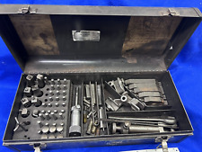 Kwik-way Fn Boring Bar Tool Kit With Micrometer Clamps Cutters And More