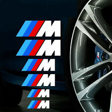 6pcs Fits For Bmw M Series Brake Caliper High Temperature Car Decal Sticker