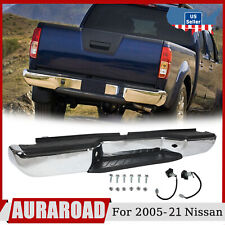 For 2005-2011 Nissan Frontier Truck Chrome Complete Rear Step Bumper Assembly