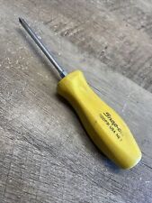 Snap Onsddp31 - 1 Phillips 3 Long Blade Hard Yellow Handle Screwdriver-usa