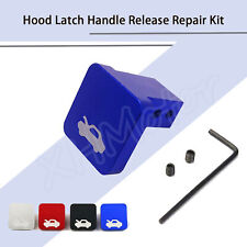 Blue Aluminum Hood Latch Release Handle Decor Trim For Honda Ridgeline Element
