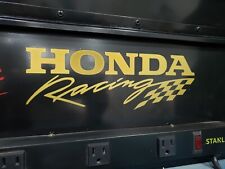 Two Honda Racing Vinyl Decal Windows Cars Trucks Laptops Lockers Etc.