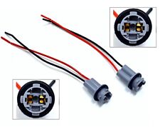 Universal Pigtail Wire Female Socket 194 T10 Pgs Rear Side Marker Light Plug Fit