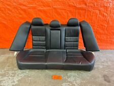 11-12 Honda Accord Sedan Black Leather Rear Seats Upper Lower Seat Set Oem 239