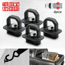 4pc Universal Truck Cargo Tie Down Anchors Hooks For Truck Bed Side Wall Anchors
