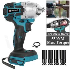 Cordless Electric Impact Wrench Bare Gun 12 Driver 520nm For Makita Battery