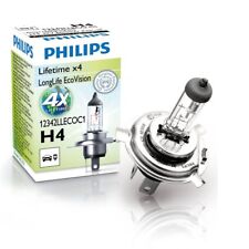 Philips H4 Bulb 12 V 6055 W 4 Long Life 12342llecoc1 1 Pack