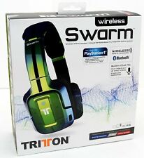 New Mad Catz Tritton Wireless Swarm Headset Bluetooth Ps4ps3pciphone 6 Green