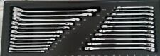 New Craftsman 23pc Full Polished Sae Mm 12pt Combination Wrench Set