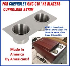 Chevy Gmc Truck Blazer C10k5 67-80 Center Console Upgraded Cupholders And Trim