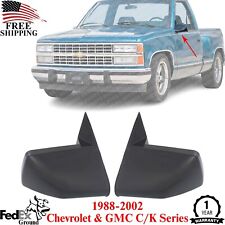 New Front Mirrors Manual Side Pair Left Lh Right Rh For Gmc Chevy Pickup Truck