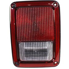 Tail Light Lamp Assembly For 2007-2017 Jeep Wrangler Driver Left Side With Bulb
