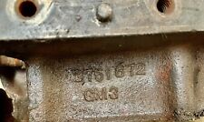 Chevrolet Chevy 348 Short Engine Block Casting 3751872 1958 Without Heads Core