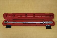 Mac Tools Twv250fc Adjustable Micrometer Torque Wrench 12 Drive 50-250 Ft-lbs
