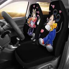 Mickey Proposing Minnie Mouse Romantic Love Mouse Couple Car Seat Covers