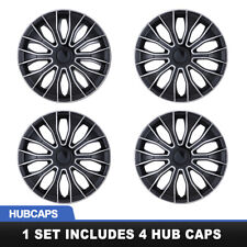 15 Set Of 4 Universal Wheel Rim Cover Hubcaps Snap On Car Truck Suv R15