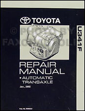 Toyota Matrix 4wd Awd Automatic Transmission Repair Manual 2003 2004 2005 2006