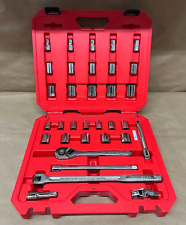 Craftsman 33-piece Standard Sae Polished Chrome Mechanics Tool Set