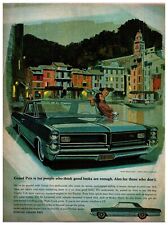 Original 1964 Pontiac Grand Prix Car -original Print Advertisement 8x11