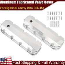 Aluminum Fabricated Valve Cover For Big Block Chevy Bbc 396 454 Wbreather Hole