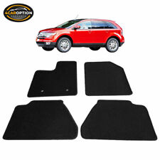 Fits 07-13 Ford Edge 4dr Floor Mats Carpet Front Rear Nylon Black 4pc