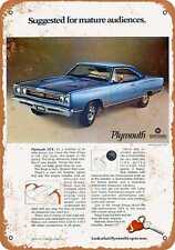 Metal Sign - 1969 Plymouth Gtx - Vintage Look Reproduction