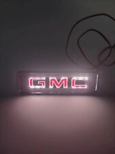 Gmc Led Logo Light Car For Front Grille Emblem Badge Illuminated Decal Sticker