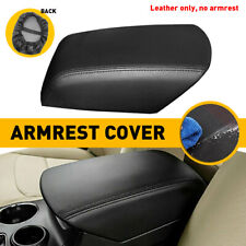 For 2011-2018 Ford Explorer Center Console Arm Rest Lid Armrest Cover Skin Black