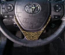 2014-2018 Corolla Cheetah Print Steering Wheel Accent Decal Cover Wrap Toyota