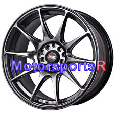Xxr 527 18 X 8.75 Chromium Black Concave Rims Wheels 35 07 17 Toyota Camry Le