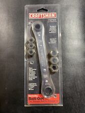 Craftsman Usa 7 Pc. Ratcheting Bolt Out Tool 52164 Nut Remover Set