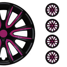 16 Wheel Covers Hubcaps For Toyota Tundra Black Matt Violet Matte