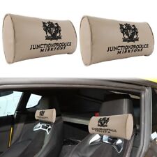2x Jp-junction Produce Vip Style Jdm Car Neck Pillow Headrest Rest Cushion