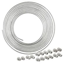 25 Ft 316 Stainless Steel Brake Line Replacement Tubing Coil And Fitting Kit