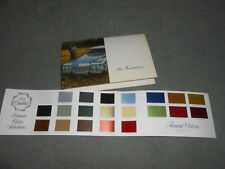 1974 Cadillac Paint Color Chips Brochure Invitation Card 74 Exterior Colors