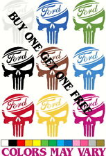 Ford Punisher Decals Buy 1 Get 1 Free Car Ford Truck Free Shipping