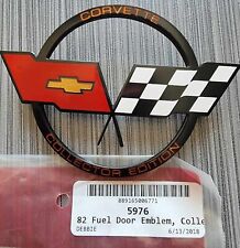 1982 Chevy Corvette Gas Fuel Door Emblem