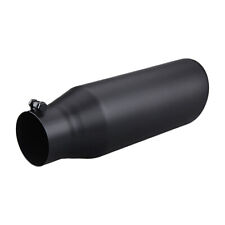 4 To 6 Diesel Truck Tailtip Rolled Angle Cut Exhaust Tip 18long Muffler Tip